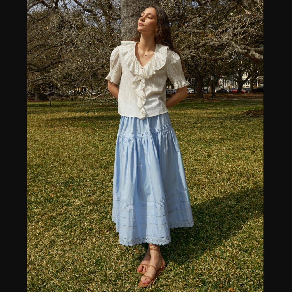 o.p.t Beth Cotton Skirt
